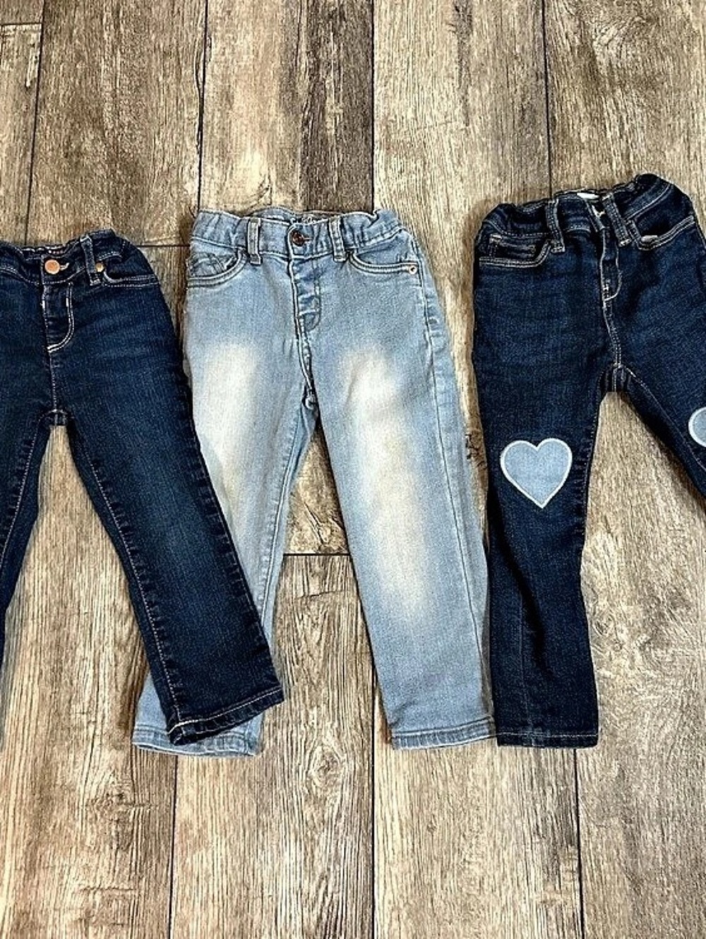 Girls Size 3T Jeans (3 pairs)